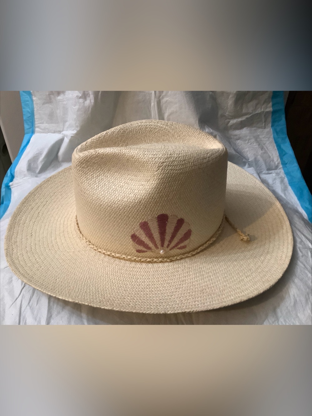 Freya Straw Hat S/M Wheat Hand Dyed UPF 50+ Sun Hat NWT Certified - Picture 1 of 13